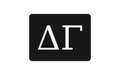 Delta Gamma Greek Letter Hitch Cover Black White 2 Inch Receiver