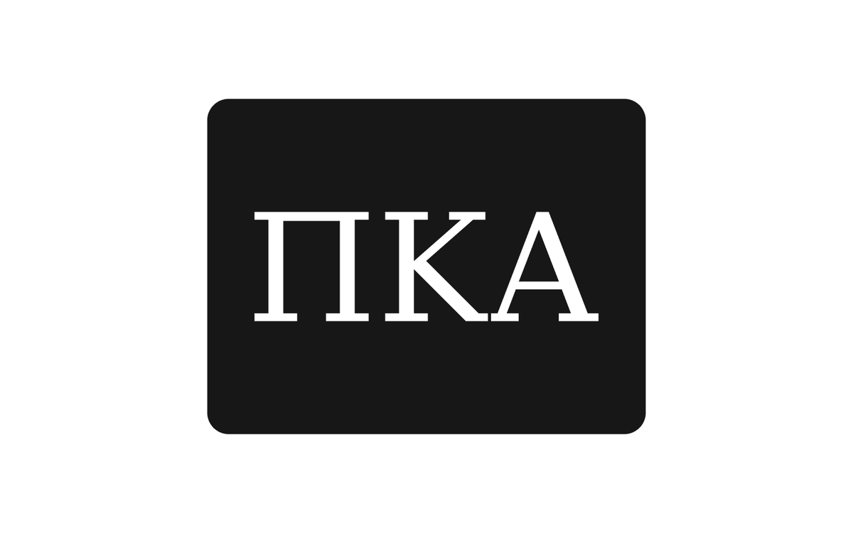 Pi Kappa Alpha Greek Letter Hitch Cover Black White 2 Inch Receiver