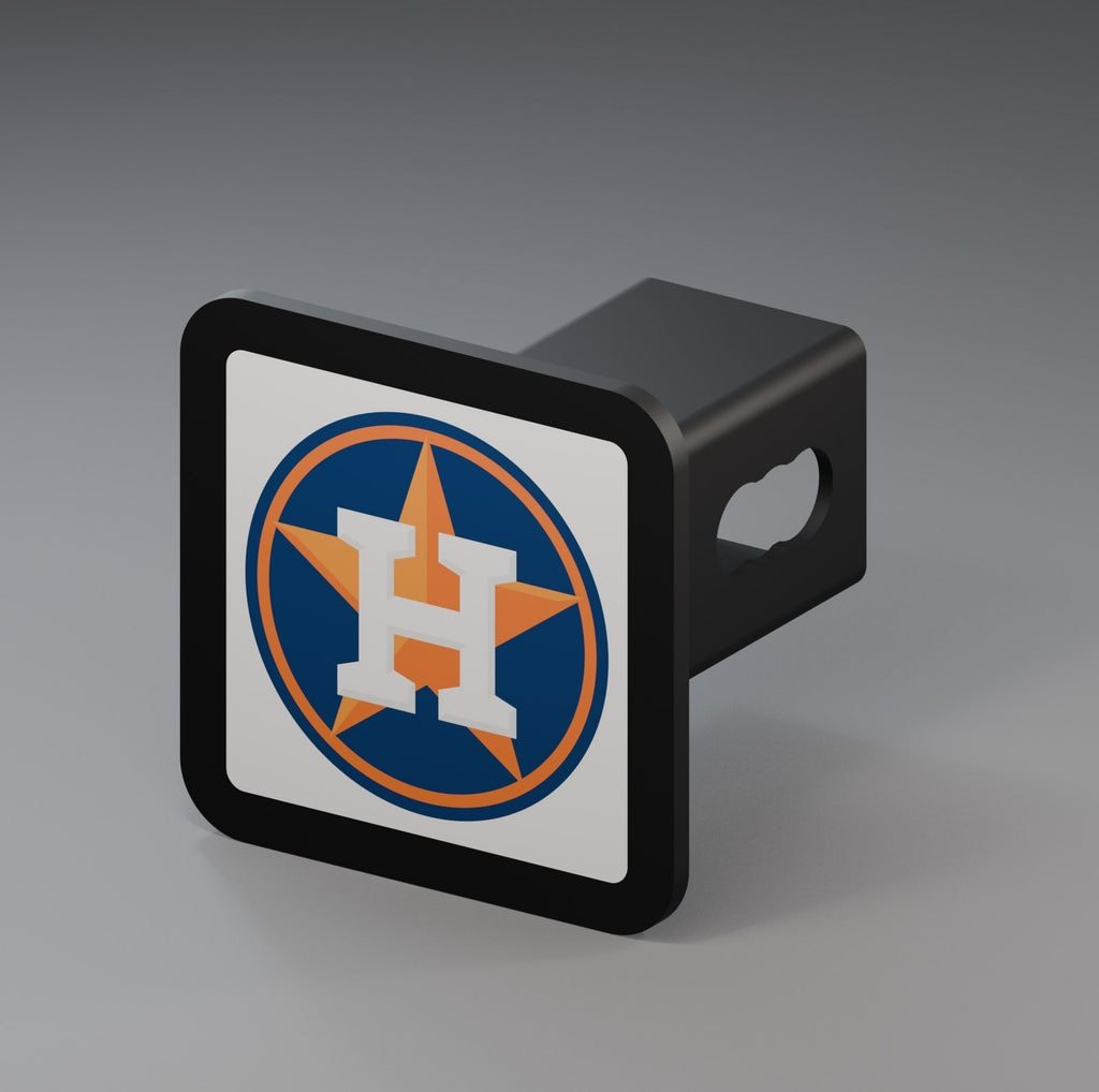 Houston Astros MLB Baseball Trailer Hitch Cover 2 Inch Receiver