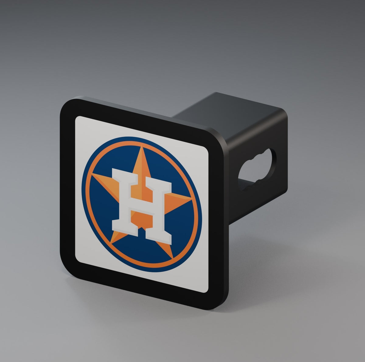 Houston Astros MLB Baseball Trailer Hitch Cover 2 Inch Receiver