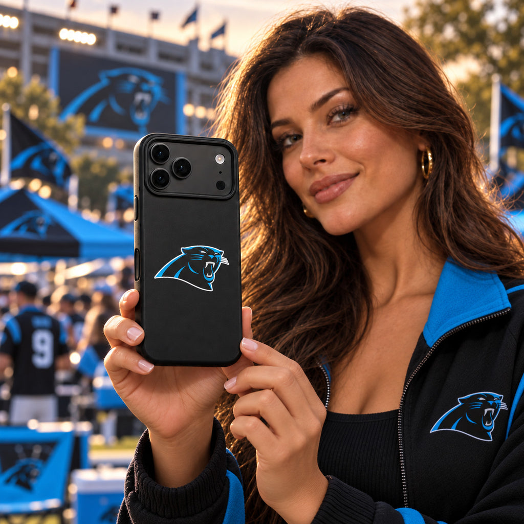 Carolina Panthers Phone Case Cover iPhone 17 Pro Max Samsung Galaxy S26 Slim