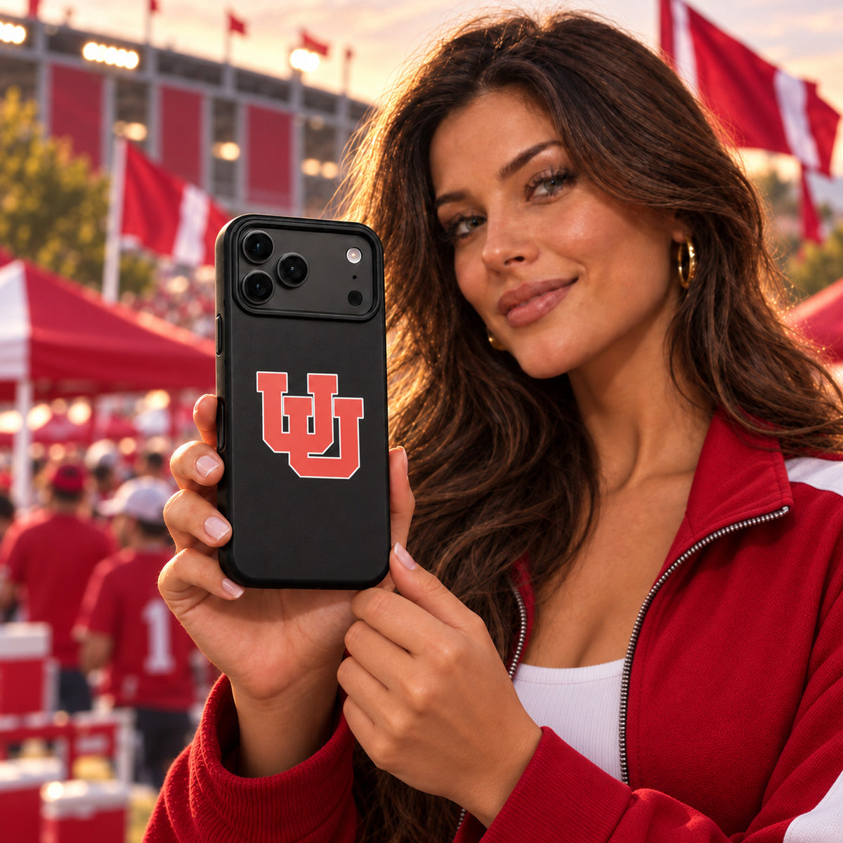 Utah Utes Phone Case Cover iPhone 17 Pro Max Samsung Galaxy S26 Slim