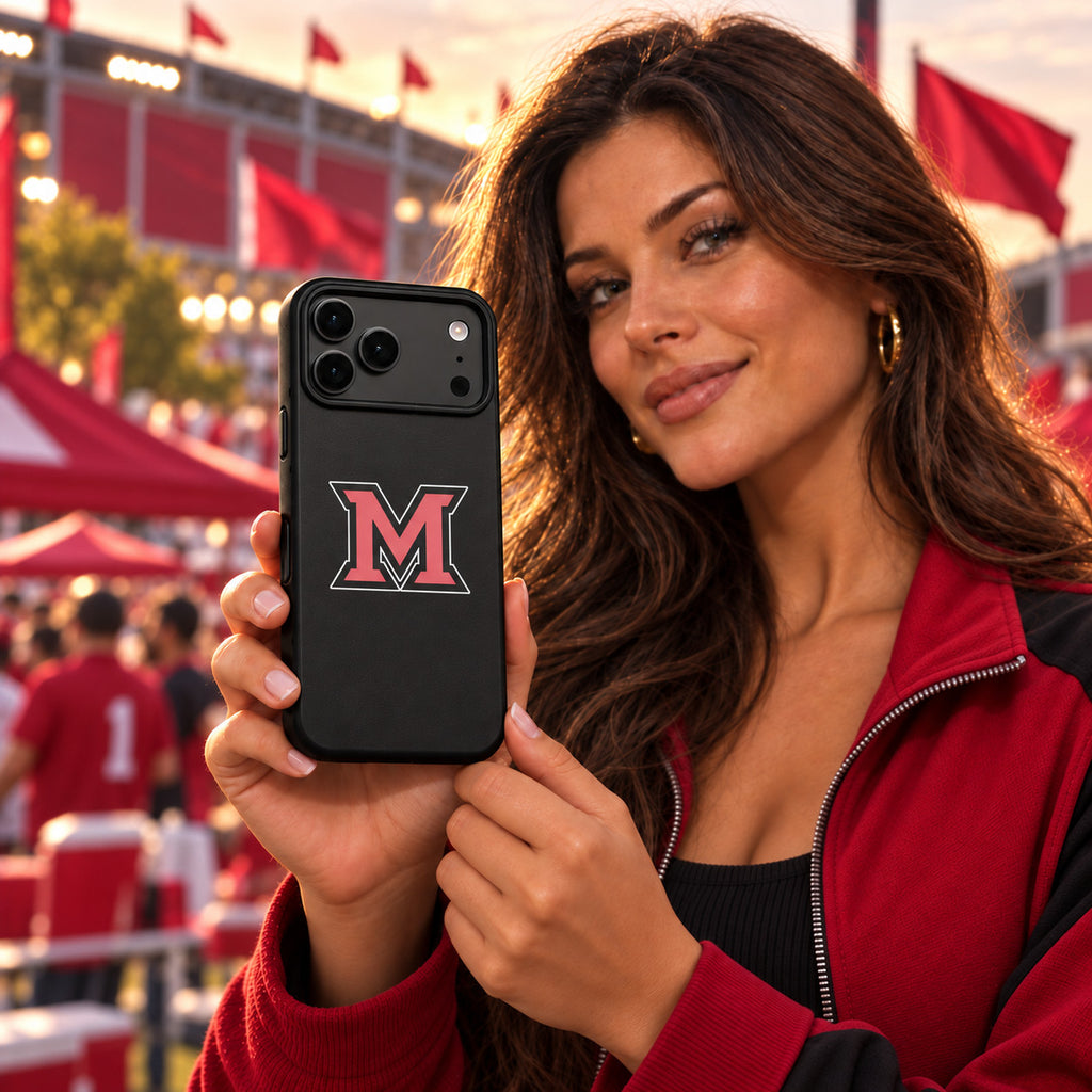 Miami (OH) RedHawks Phone Case Cover iPhone 17 Pro Max Samsung Galaxy S26 Slim