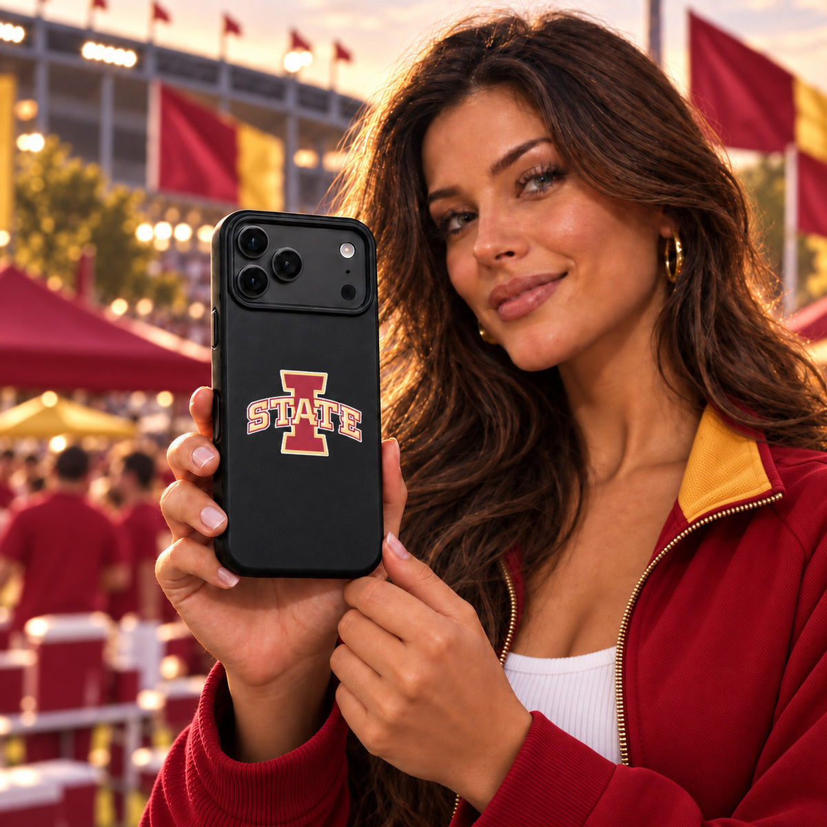 Iowa State Cyclones Phone Case Cover iPhone 17 Pro Max Samsung Galaxy S26 Slim