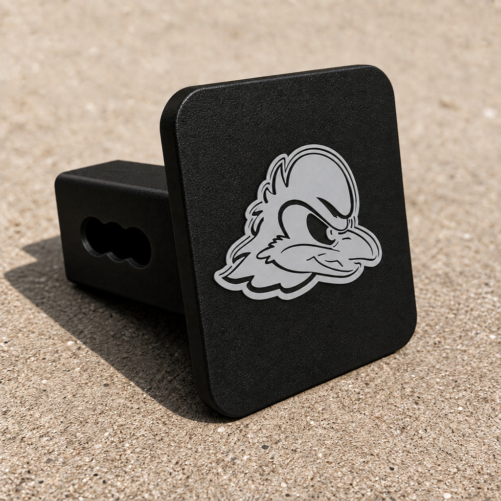 Delaware Blue Hens Blackout Trailer Hitch Cover 2 Inch Receiver Black