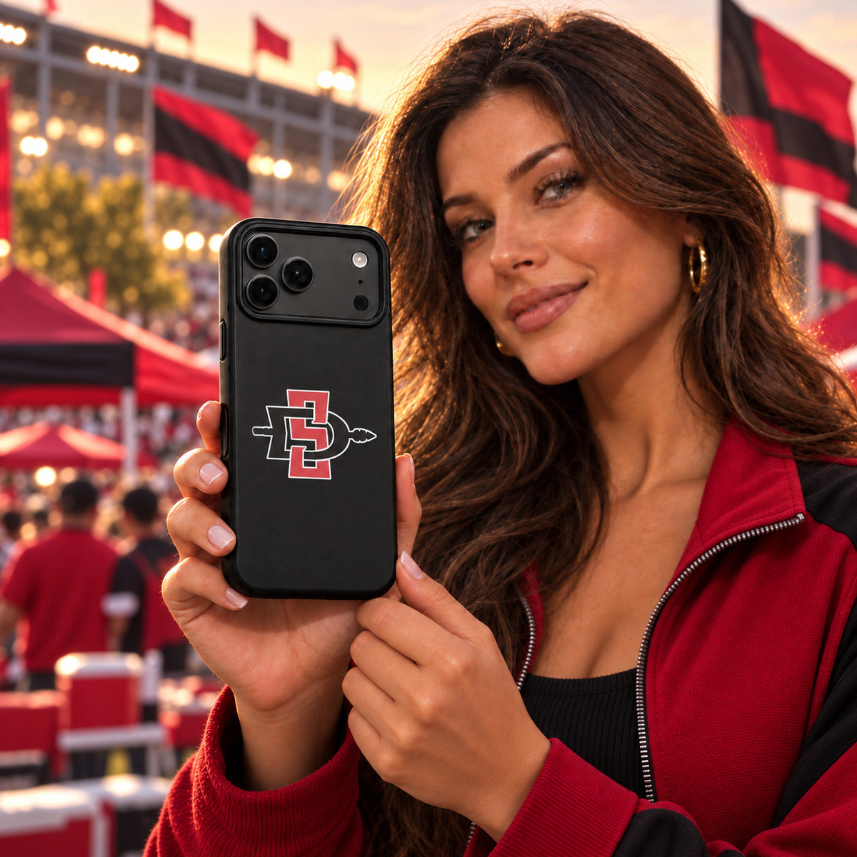 San Diego State Aztecs Phone Case Cover iPhone 17 Pro Max Samsung Galaxy S26