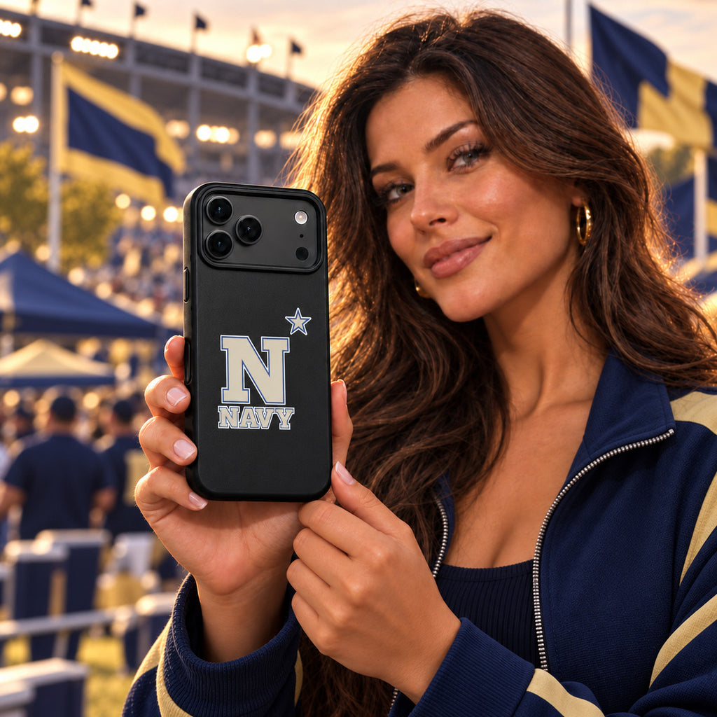 Navy Midshipmen Phone Case Cover iPhone 17 Pro Max Samsung Galaxy S26 Slim