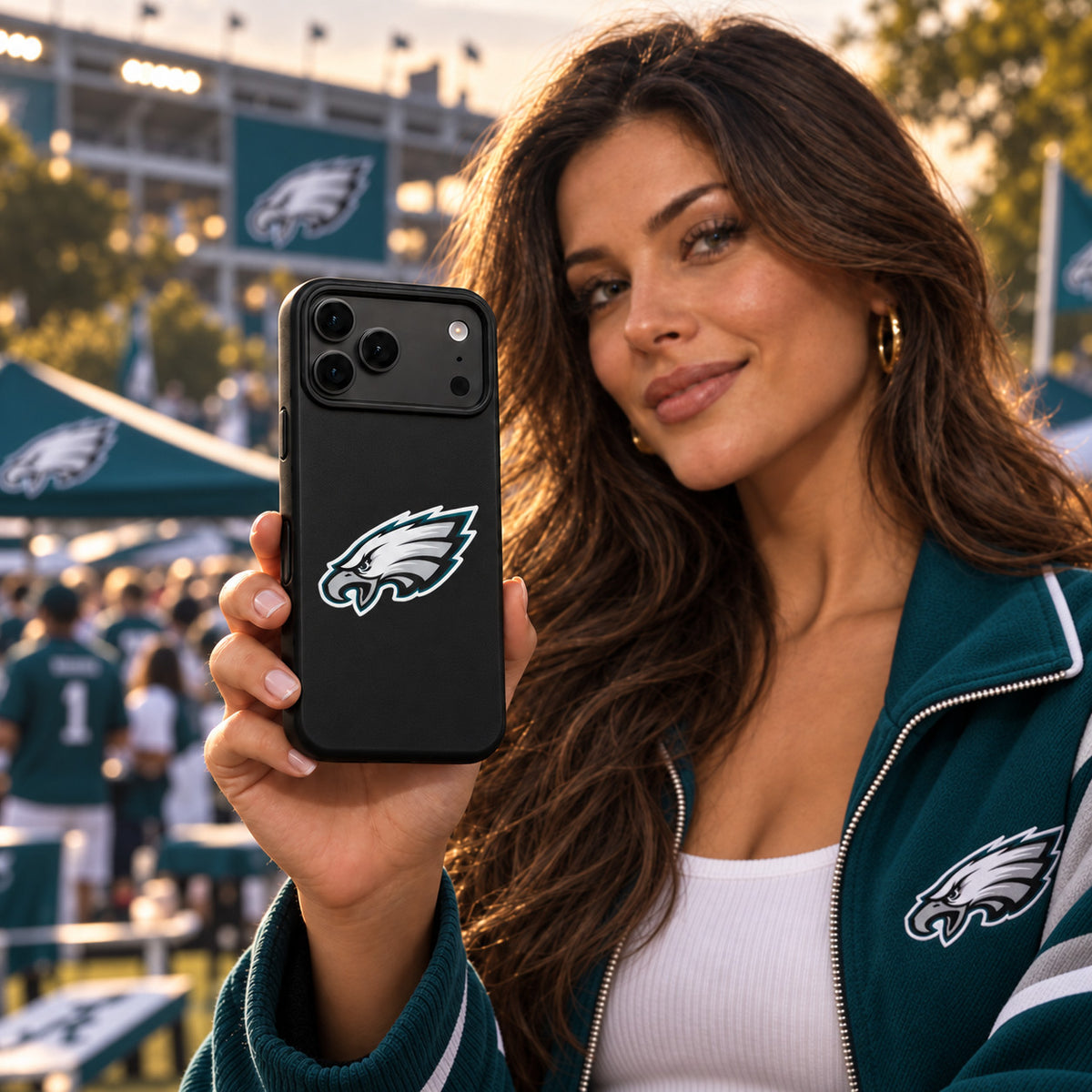 Philadelphia Eagles Phone Case Cover iPhone 17 Pro Max Samsung Galaxy S26 Slim
