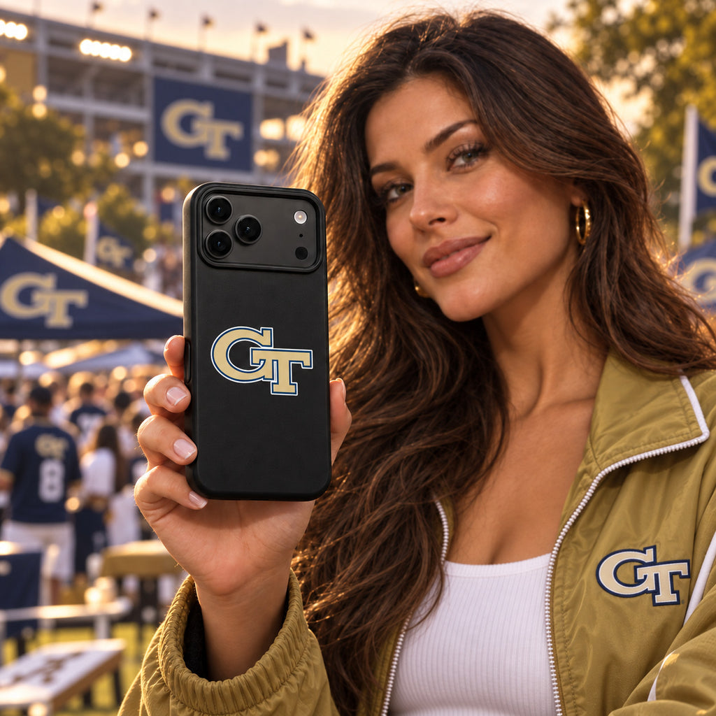 Georgia Tech Yellow Jackets Case for iPhone 17 Pro Max Samsung Phone Case Cover