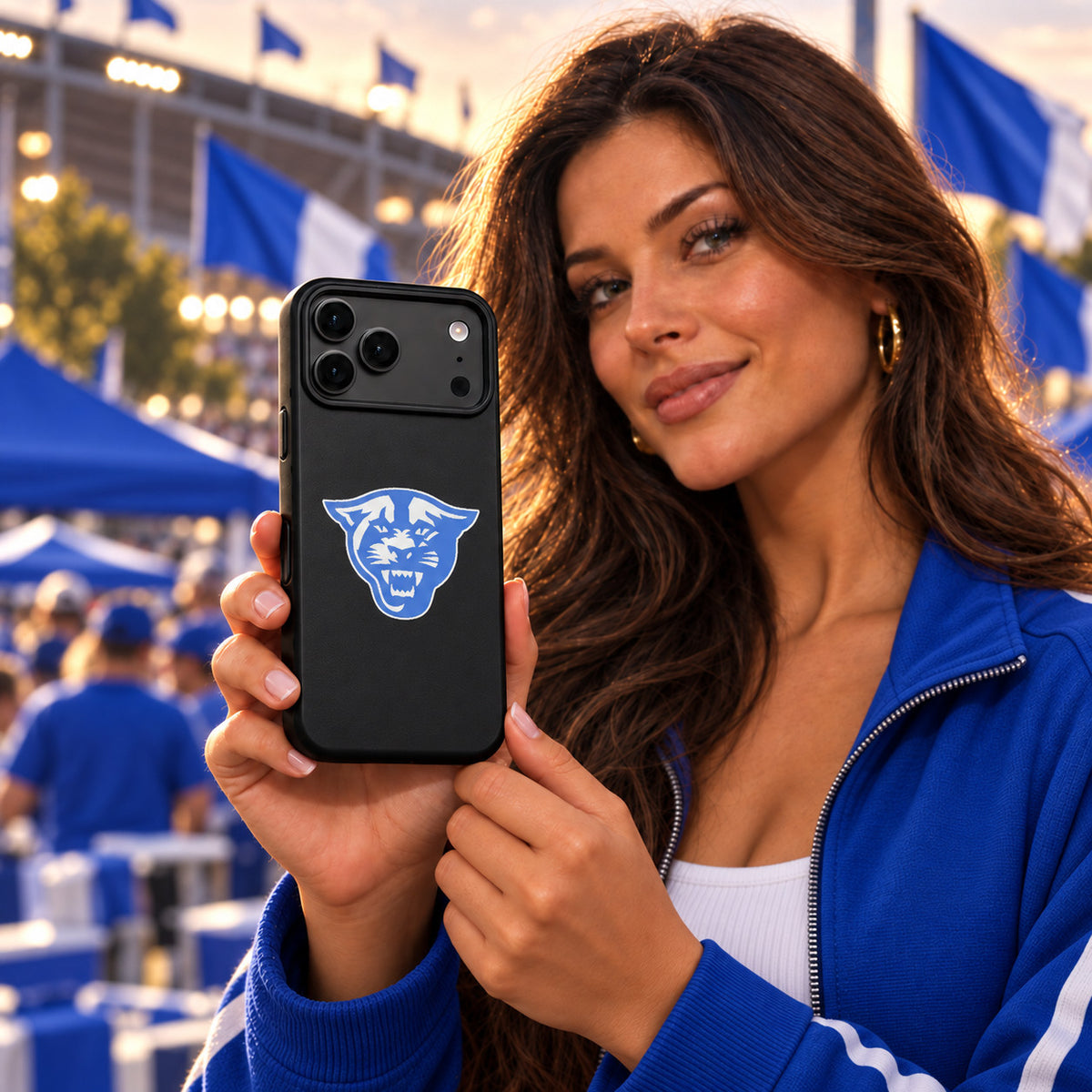 Georgia State Panthers Phone Case Cover iPhone 17 Pro Max Samsung Galaxy S26
