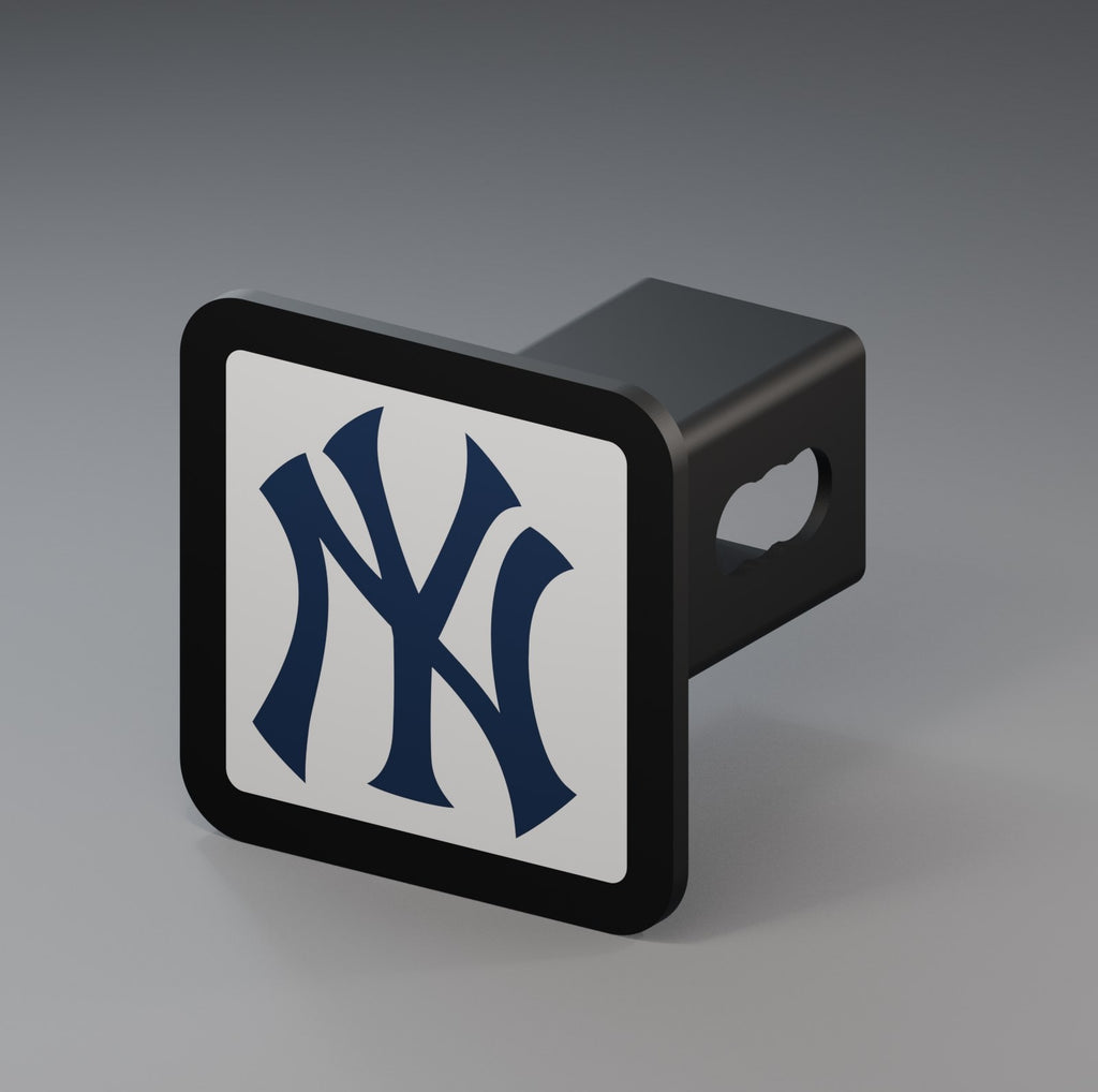 New York Yankees MLB Baseball Trailer Hitch Cover 2 Inch Receiver
