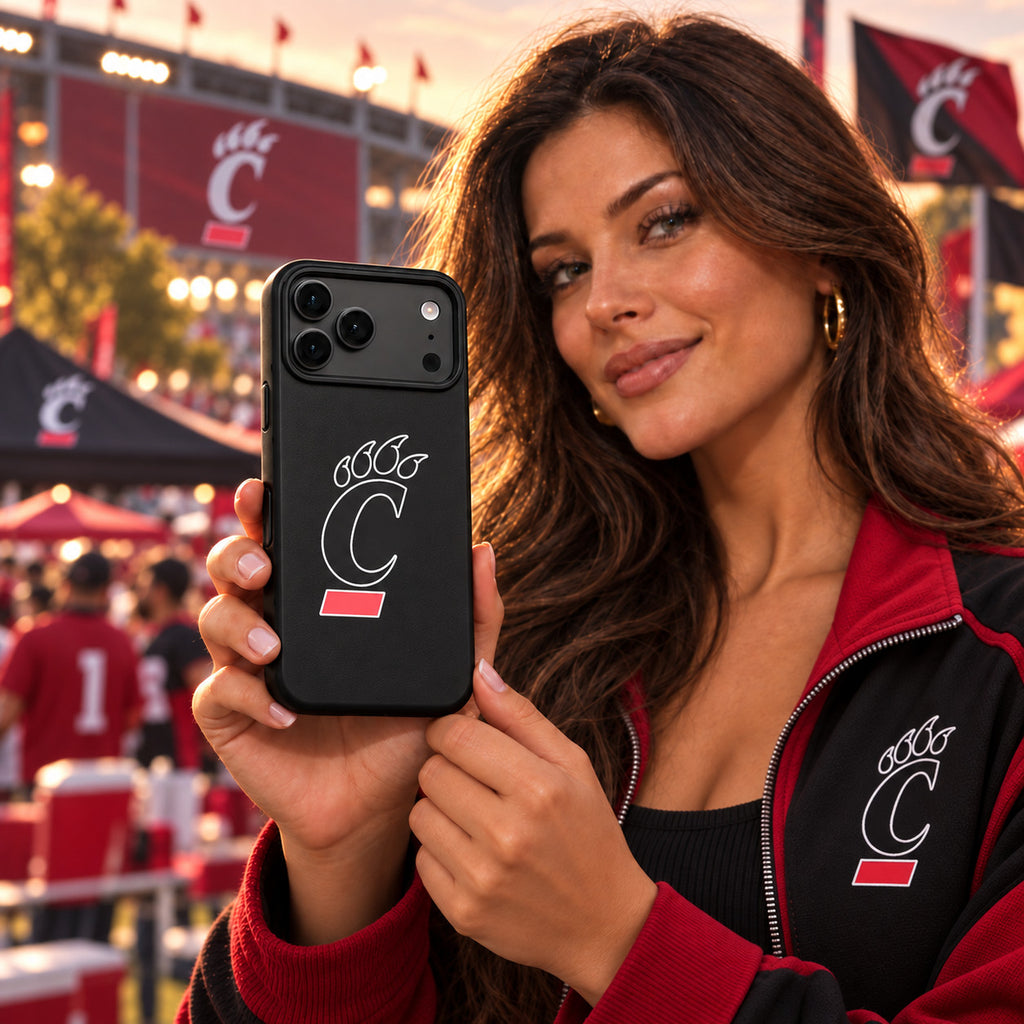 Cincinnati Bearcats Phone Case Cover iPhone 17 Pro Max Samsung Galaxy S26 Slim