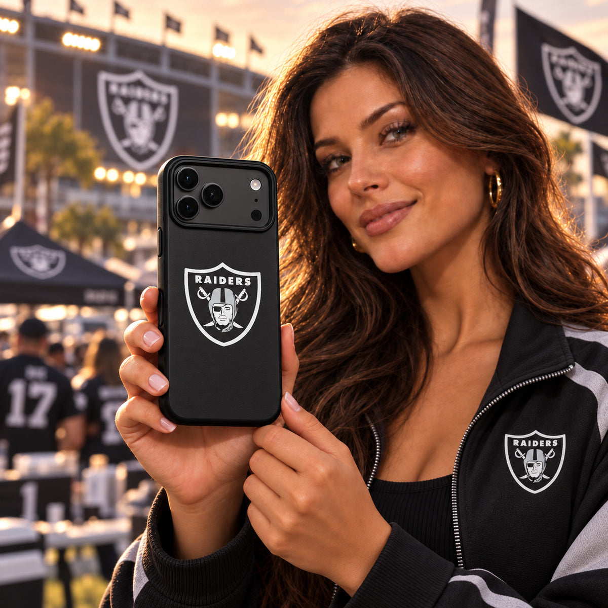 Las Vegas Raiders Phone Case Cover iPhone 17 Pro Max Samsung Galaxy S26 Slim