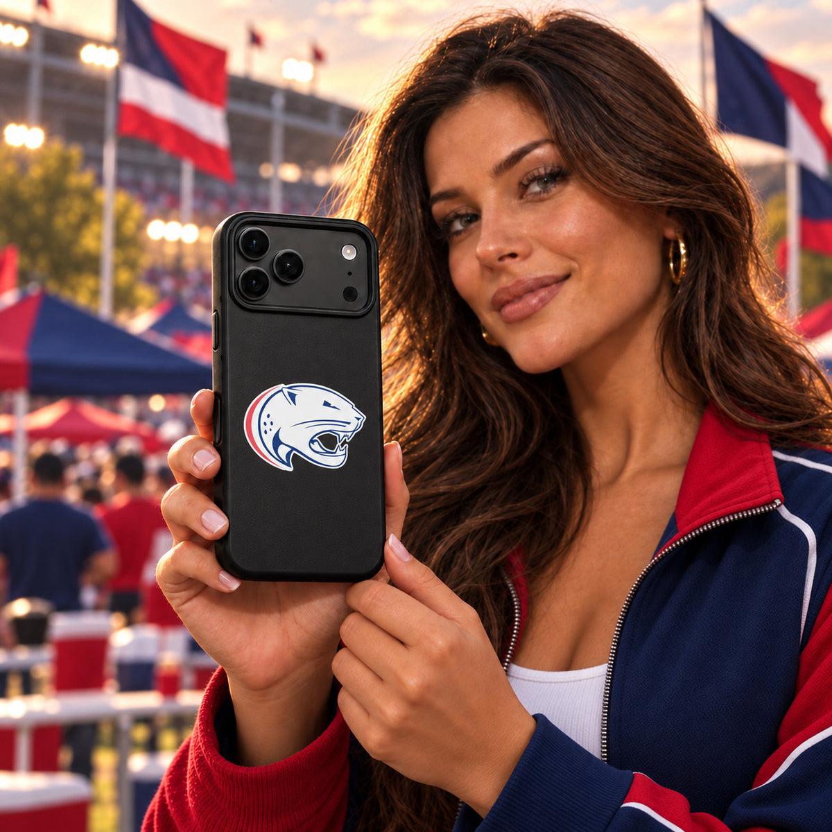 South Alabama Jaguars Phone Case Cover iPhone 17 Pro Max Samsung Galaxy S26 Slim
