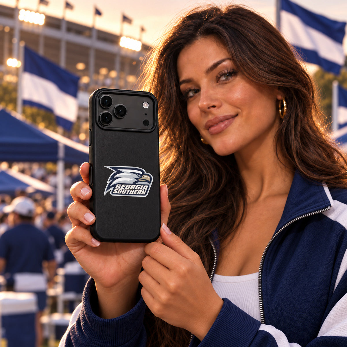 Georgia Southern Eagles Phone Case Cover iPhone 17 Pro Max Samsung Galaxy S26