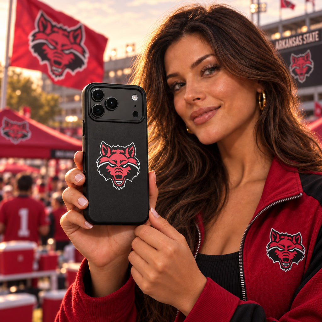 Arkansas State Red Wolves Case for iPhone 17 Pro Max Samsung Ga Phone Case Cover