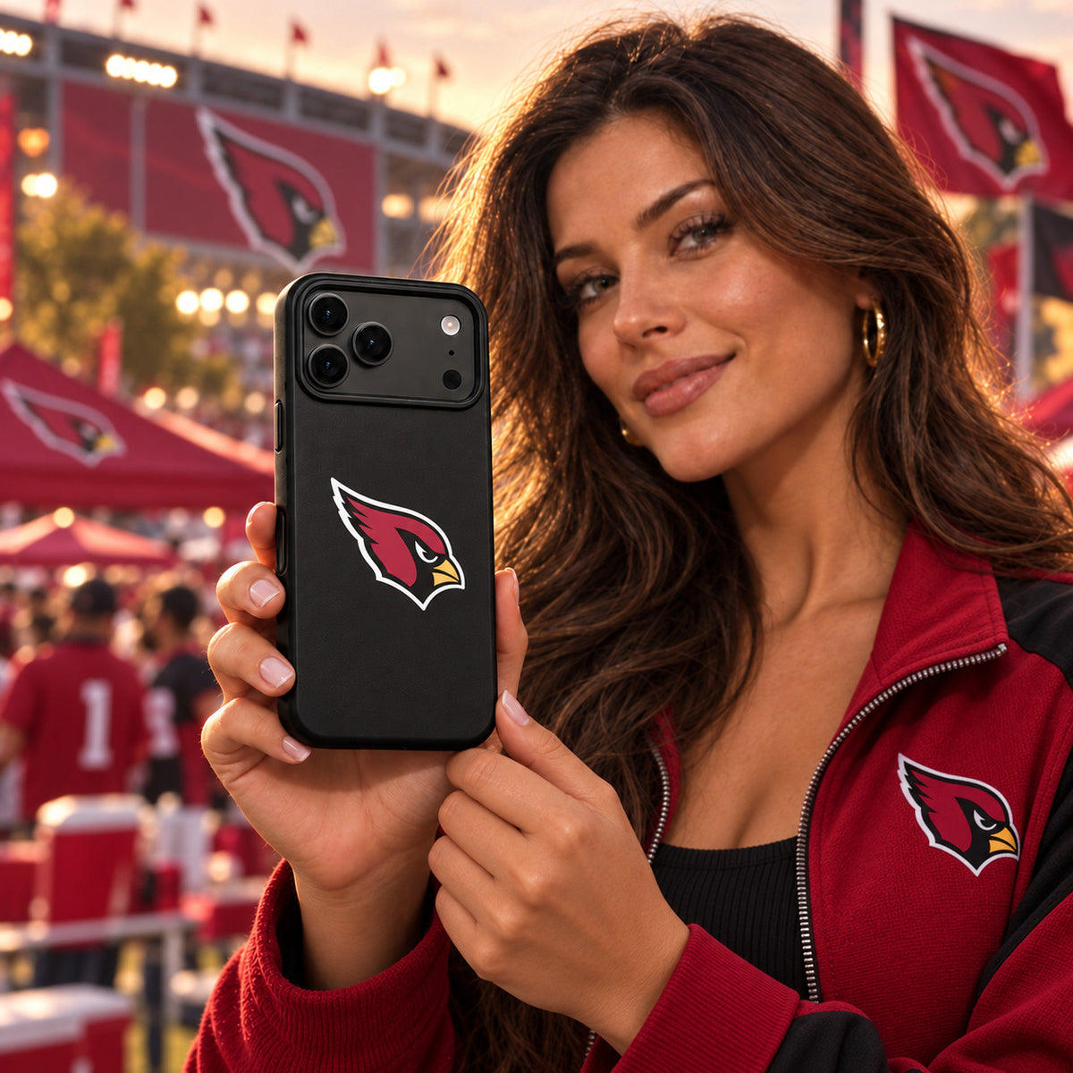 Arizona Cardinals Phone Case Cover iPhone 17 Pro Max Samsung Galaxy S26 Slim