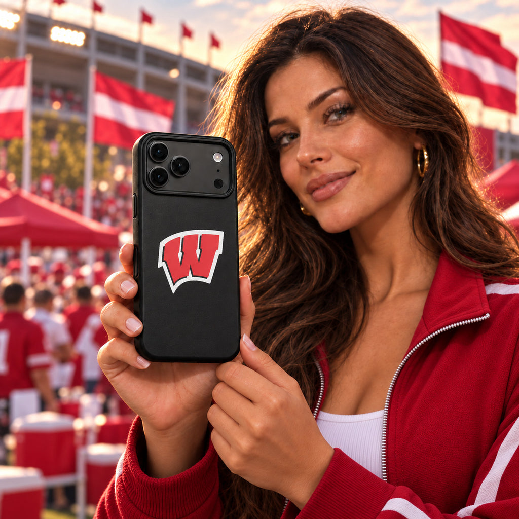 Wisconsin Badgers Phone Case Cover iPhone 17 Pro Max Samsung Galaxy S26 Slim