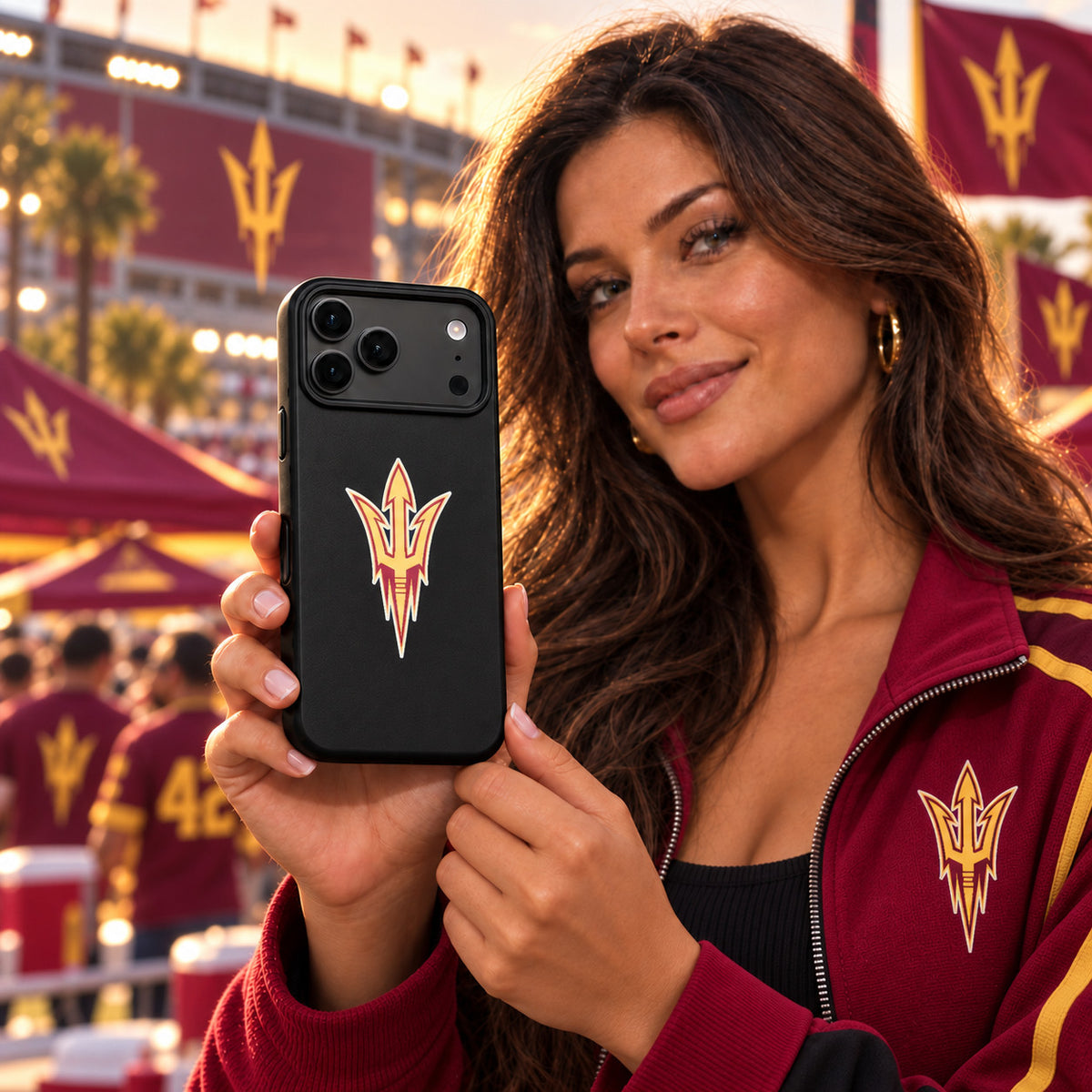 Arizona State Sun Devils Phone Case Cover iPhone 17 Pro Max Samsung Galaxy S26