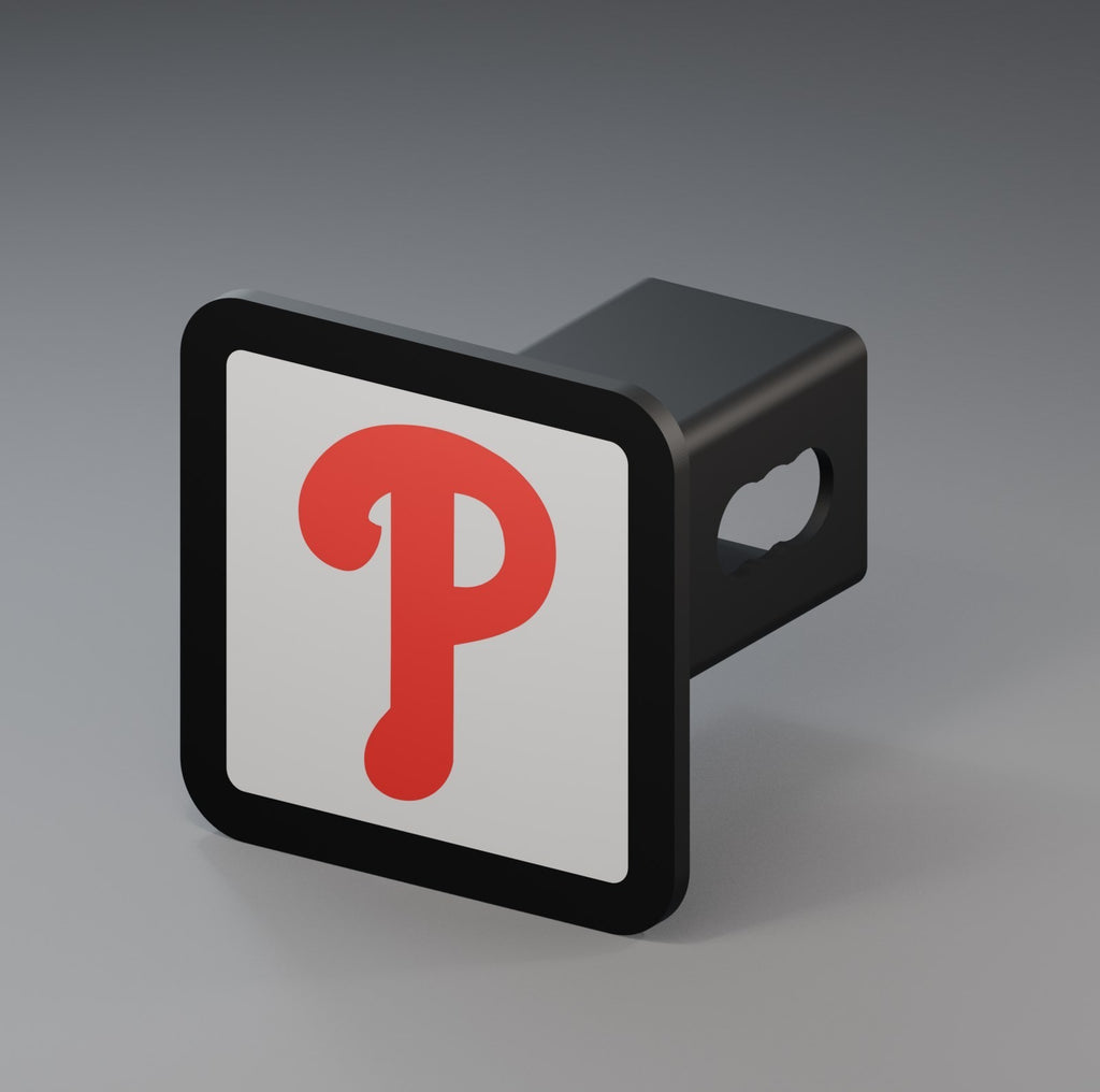 Philadelphia Phillies MLB Baseball Trailer Hitch Cover 2 Inch Receiver