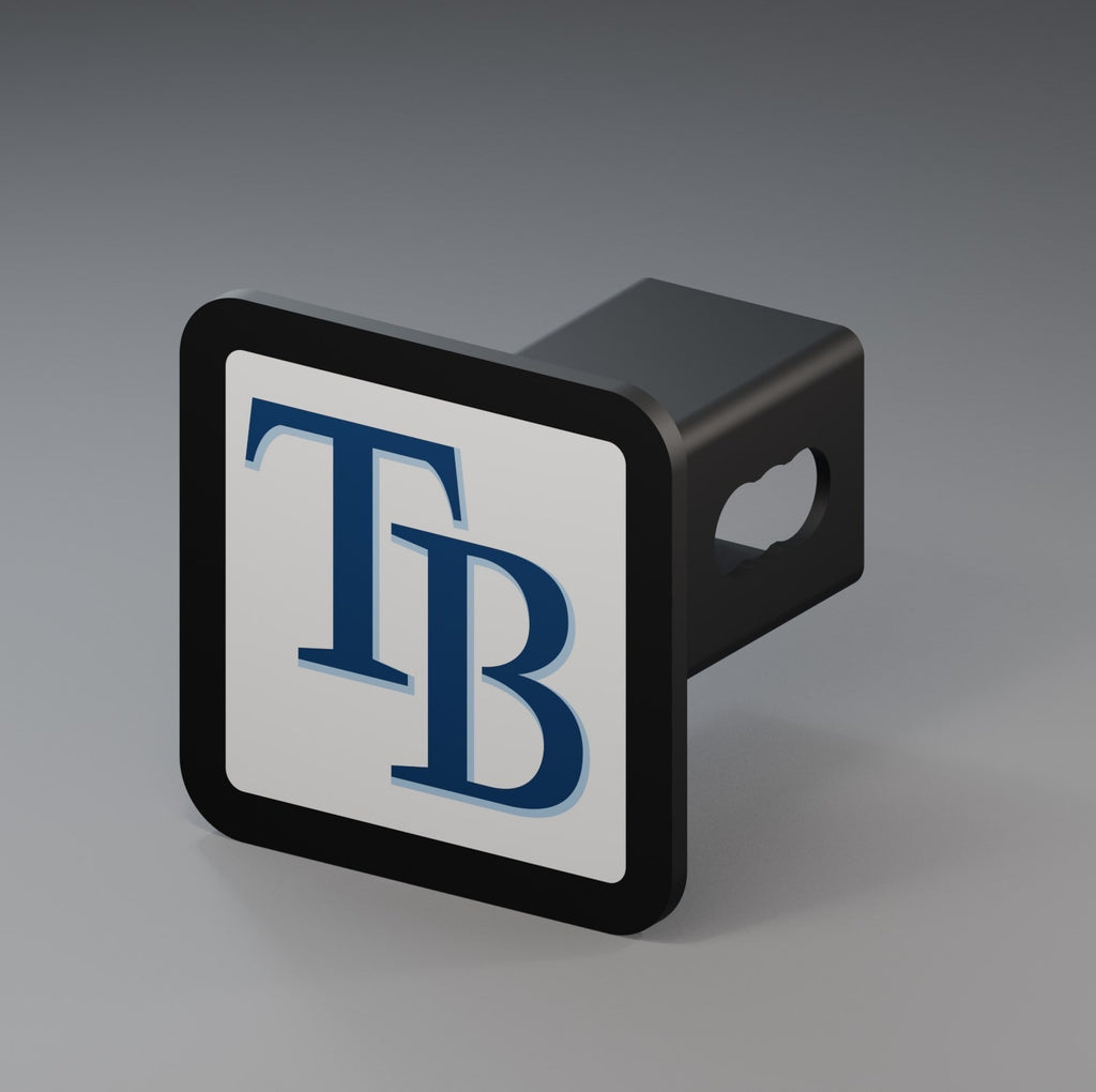 Tampa Bay Rays MLB Baseball Trailer Hitch Cover 2 Inch Receiver