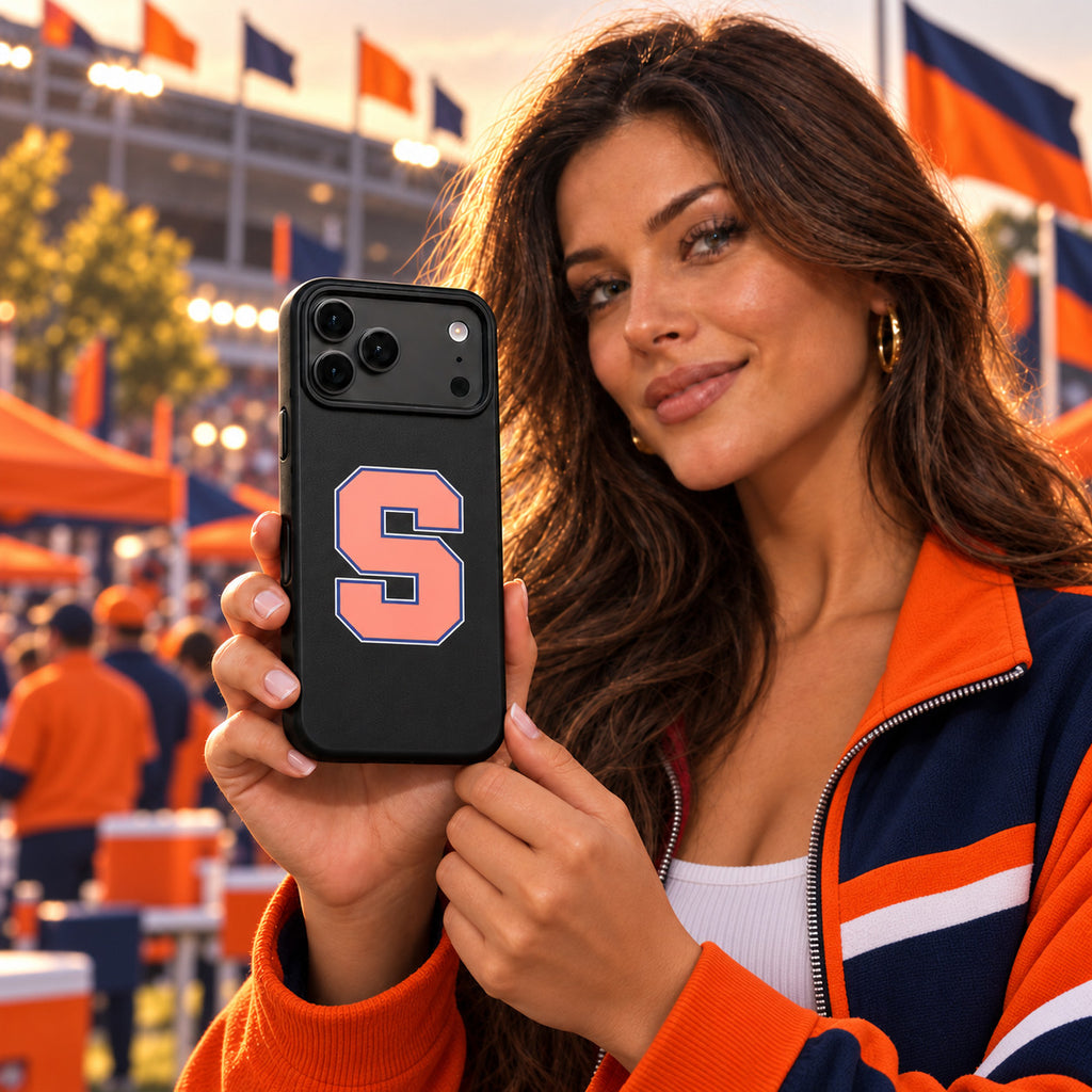 Syracuse Orange Phone Case Cover iPhone 17 Pro Max Samsung Galaxy S26 Slim