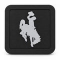 Wyoming Cowboys Blackout Trailer Hitch Cover 2 Inch Receiver Black