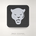 Florida International Panthers FIU Blackout Trailer Hitch Cover 2 Inch Receiver