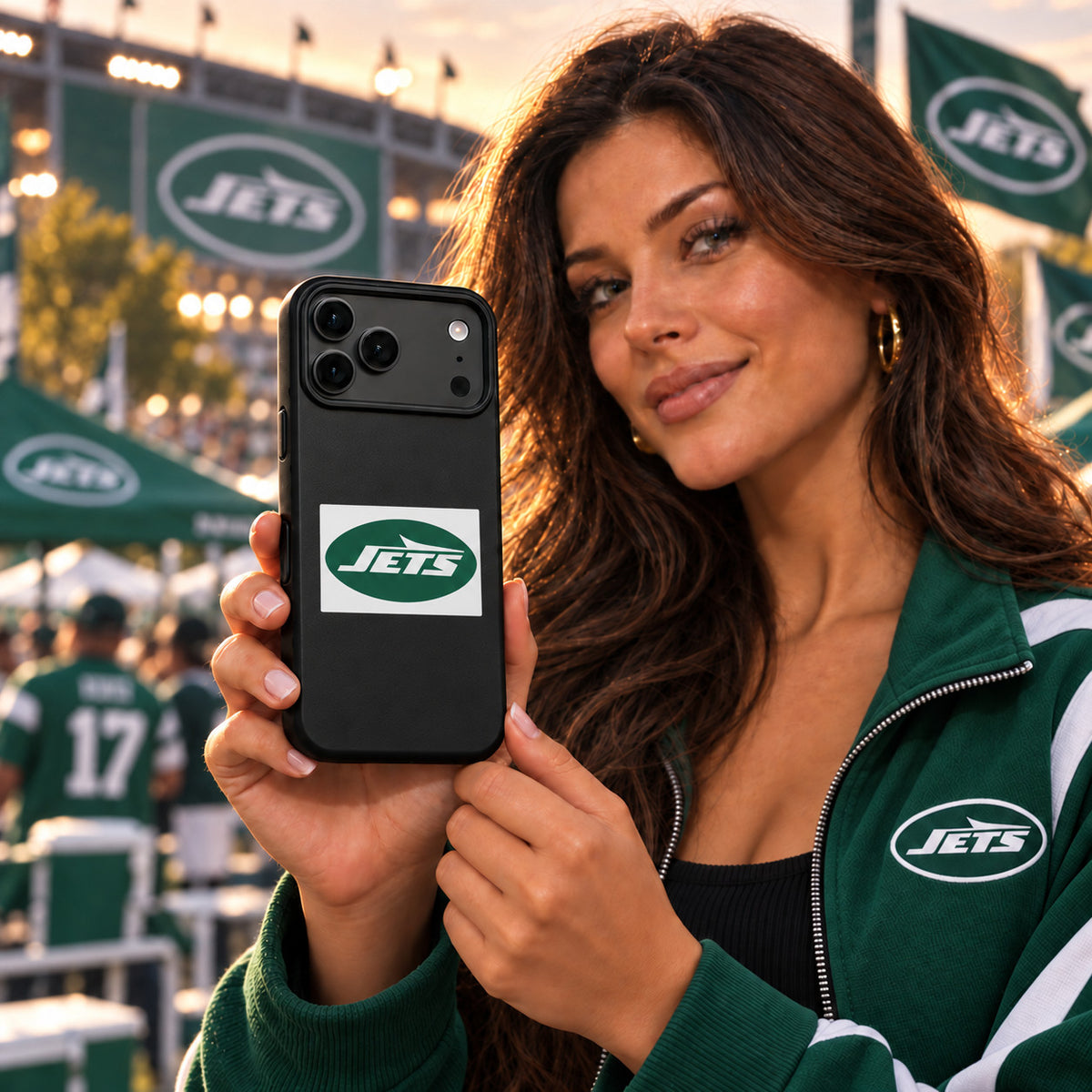 New York Jets Phone Case Cover iPhone 17 Pro Max Samsung Galaxy S26 Slim