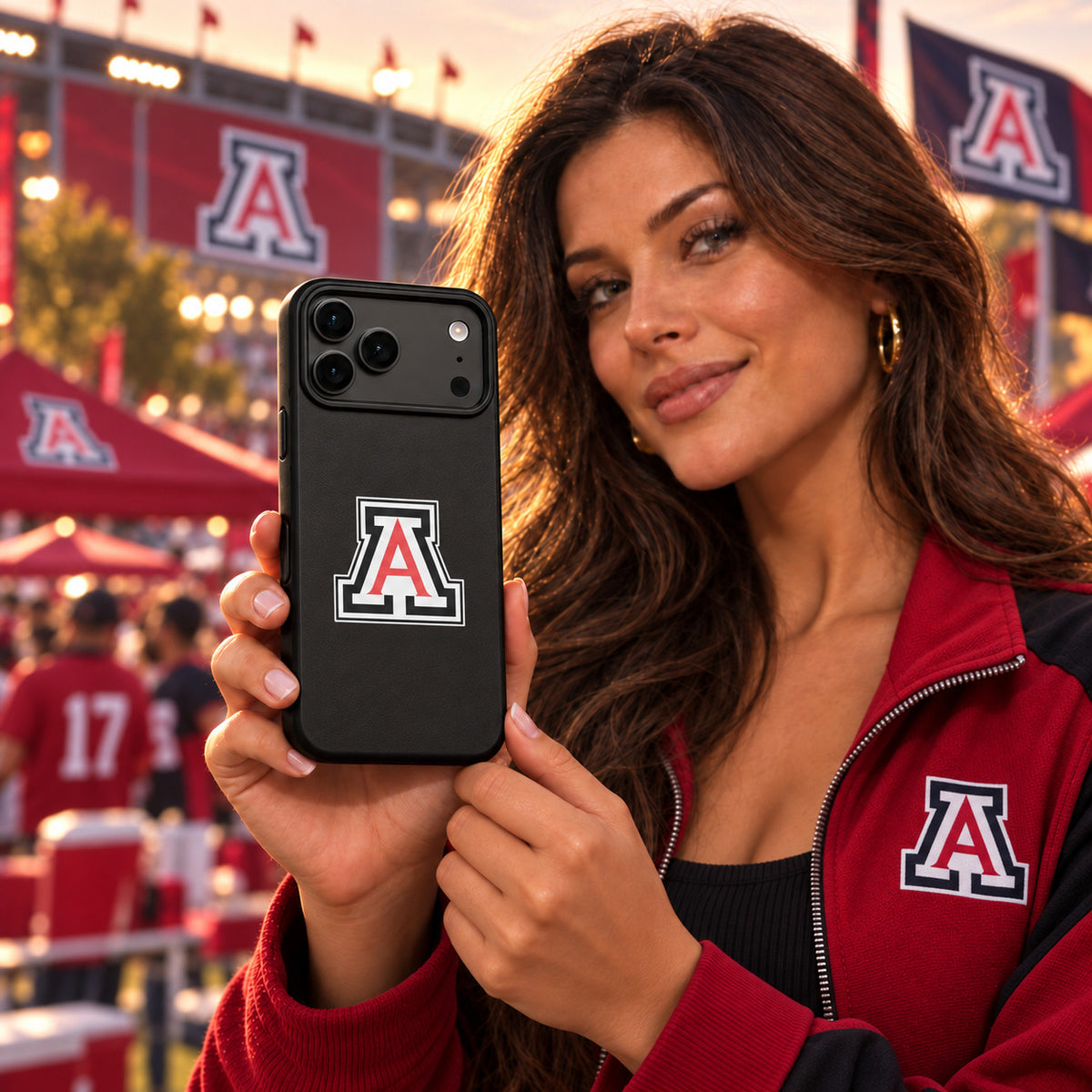 Arizona Wildcats Phone Case Cover iPhone 17 Pro Max Samsung Galaxy S26 Slim