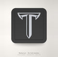 Troy Trojans Blackout Trailer Hitch Cover 2 Inch Receiver Black