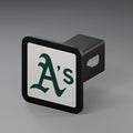 Athletics MLB Baseball Trailer Hitch Cover 2 Inch Receiver