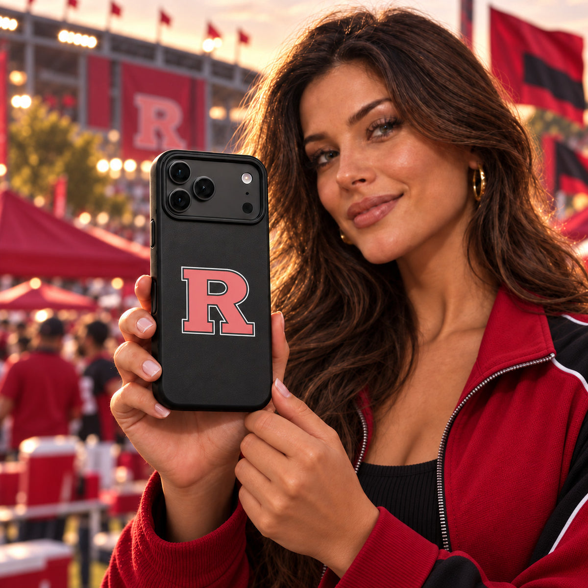 Rutgers Scarlet Knights Phone Case Cover iPhone 17 Pro Max Samsung Galaxy S26