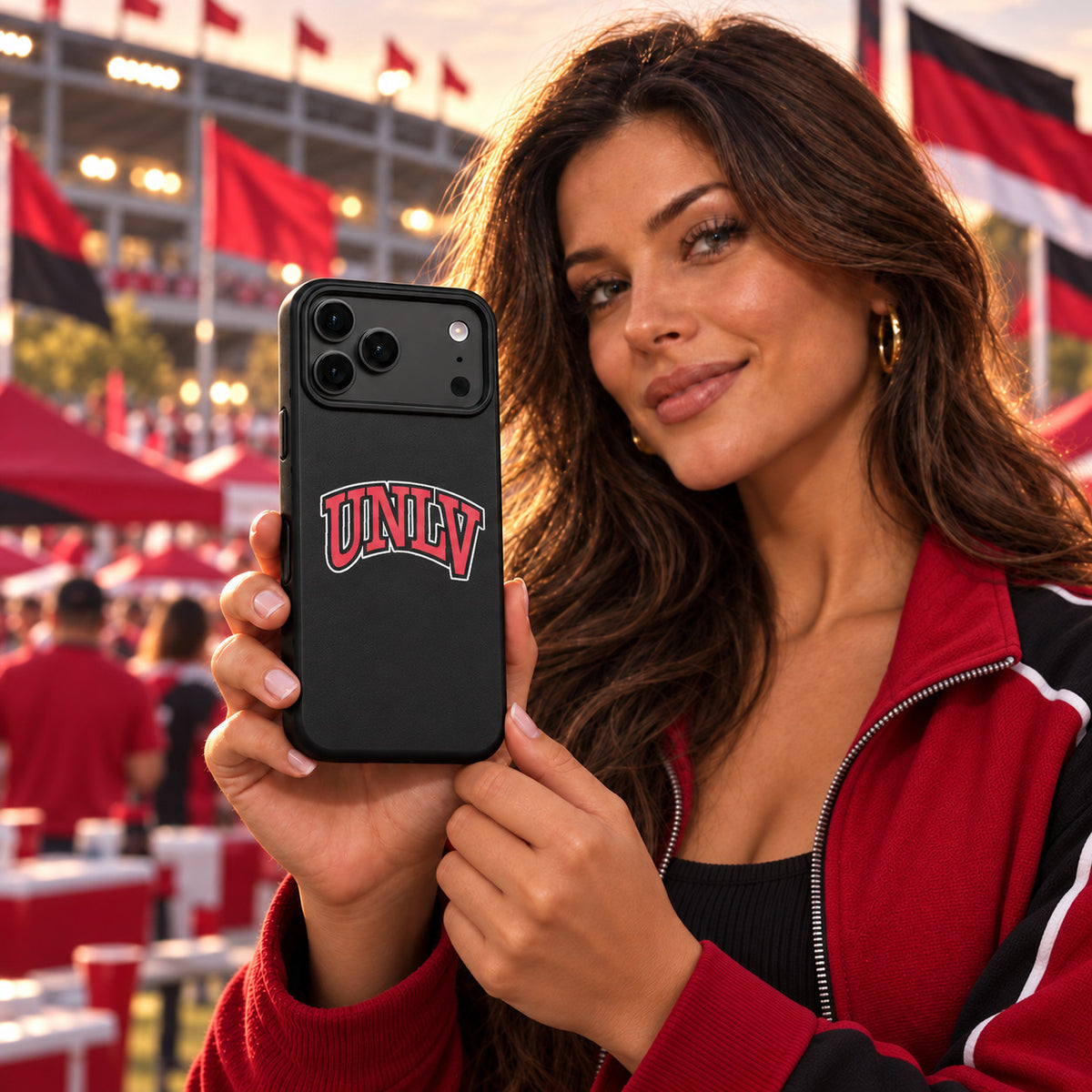 UNLV Rebels Phone Case Cover iPhone 17 Pro Max Samsung Galaxy S26 Slim
