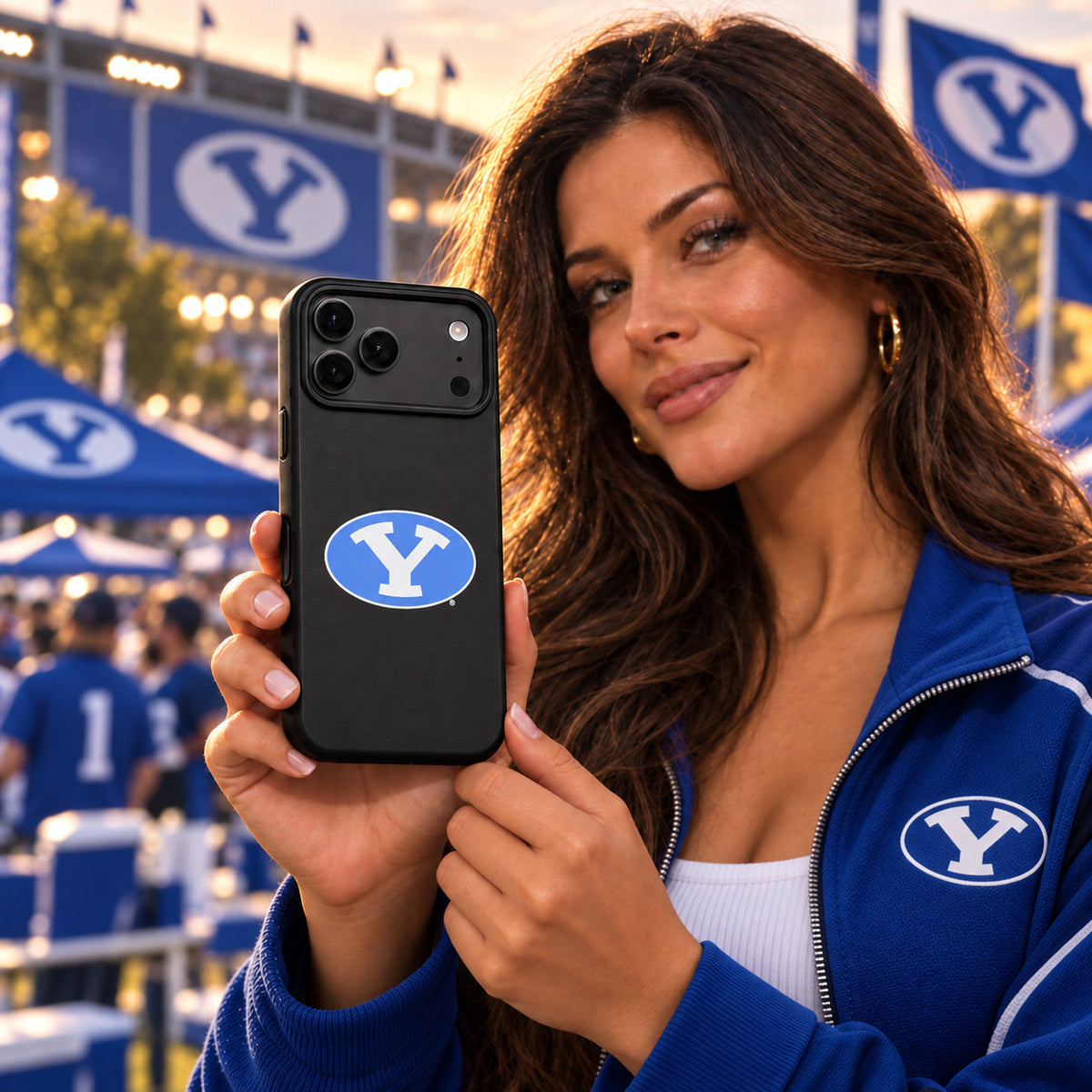BYU Cougars Phone Case Cover iPhone 17 Pro Max Samsung Galaxy S26 Slim