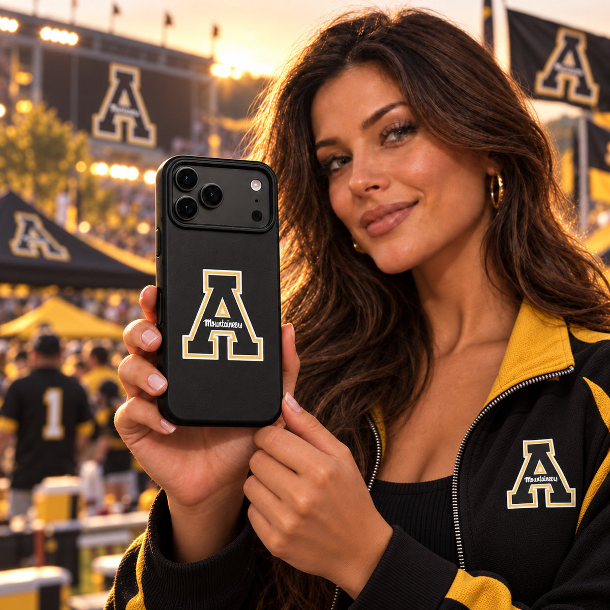 App State Mountaineers Phone Case Cover iPhone 17 Pro Max Samsung Galaxy S26