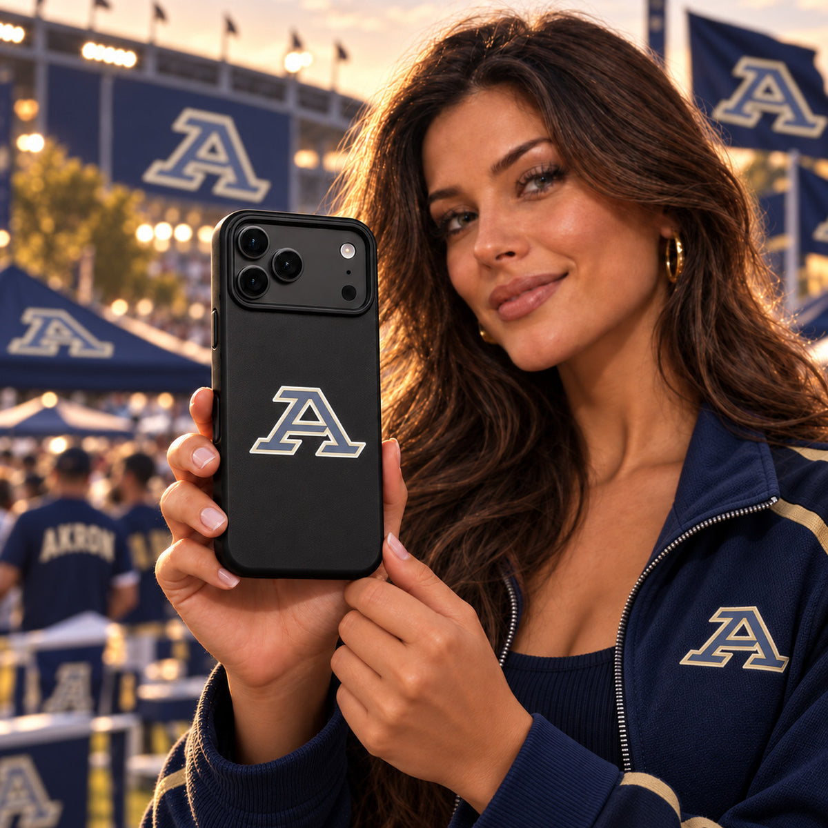 Akron Zips Phone Case Cover iPhone 17 Pro Max Samsung Galaxy S26 Slim
