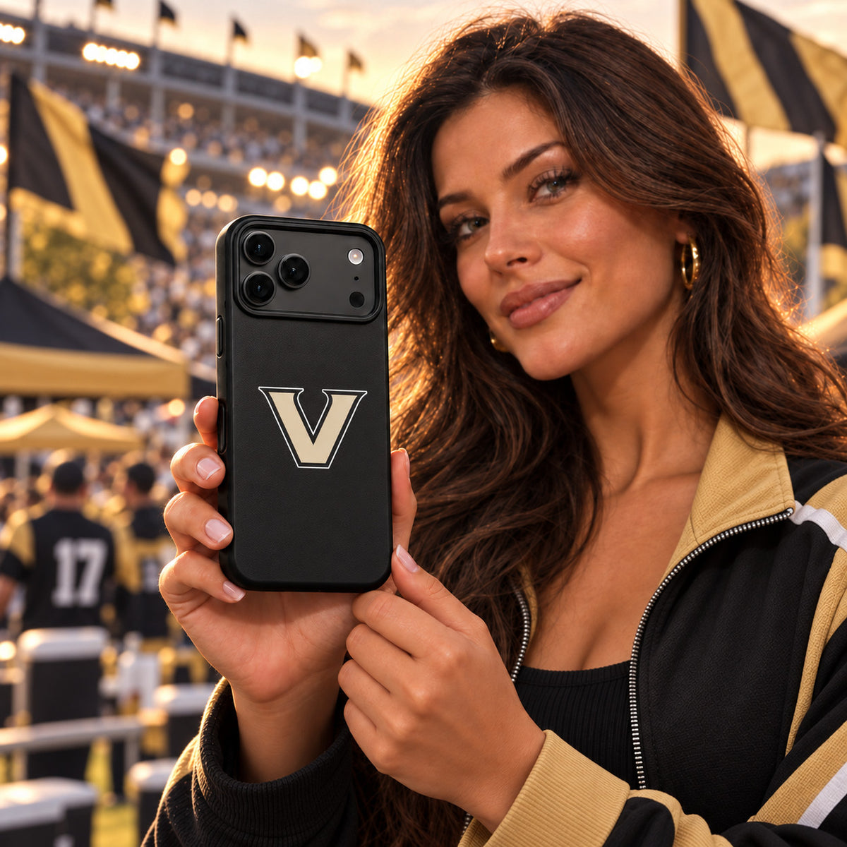 Vanderbilt Commodores Phone Case Cover iPhone 17 Pro Max Samsung Galaxy S26 Slim