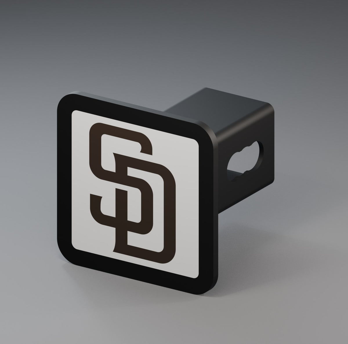 San Diego Padres MLB Baseball Trailer Hitch Cover 2 Inch Receiver