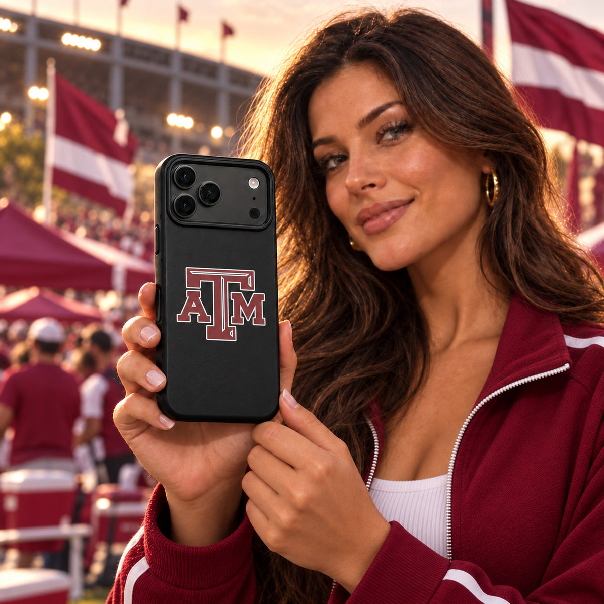 Texas A&M Aggies Phone Case Cover iPhone 17 Pro Max Samsung Galaxy S26 Slim