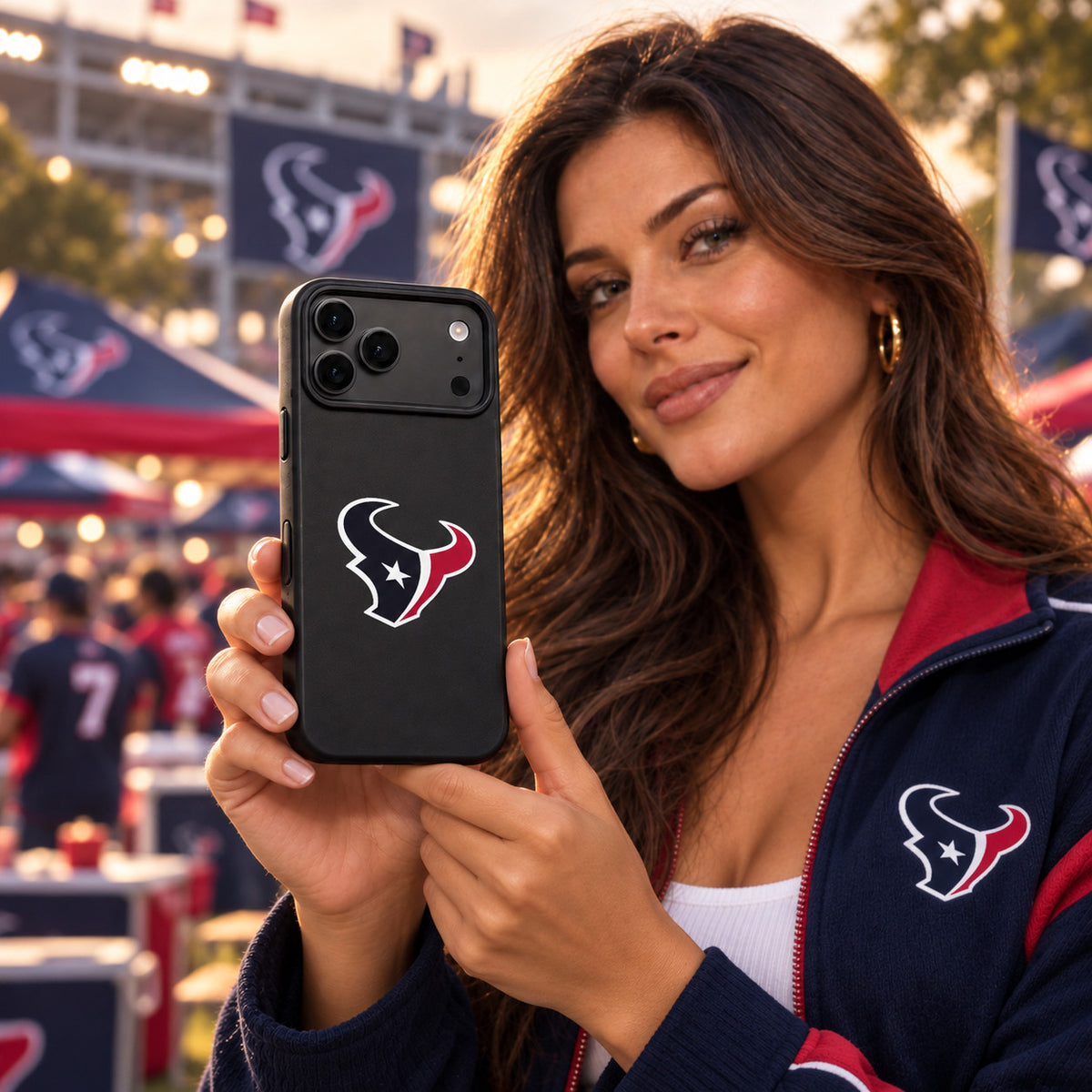 Houston Texans Phone Case Cover iPhone 17 Pro Max Samsung Galaxy S26 Slim